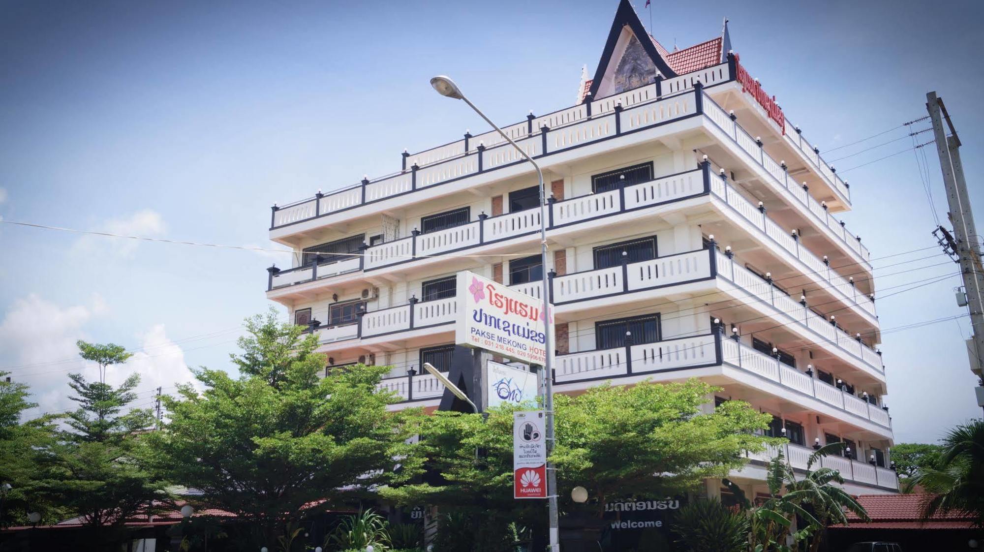 Pakse Mekong Hotel Kültér fotó